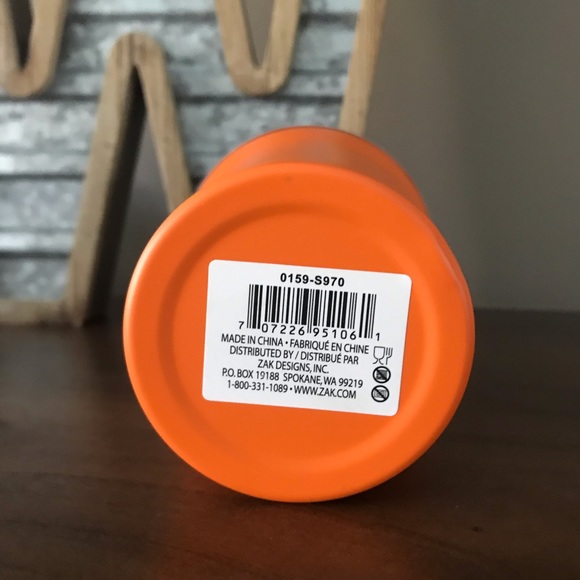 ❄️ZAK!🔥30oz.🍊Orange🧡S-S Insulated Tumbler🧡NWT - Picture 7 of 8